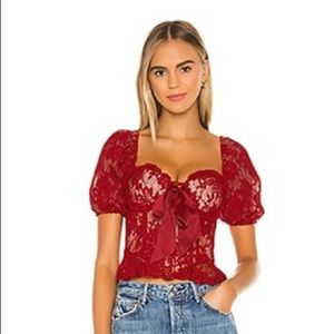 Majorelle top from revolve. Never worn. Size small